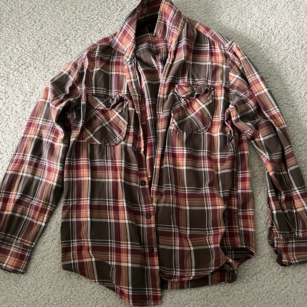 plaid shirt